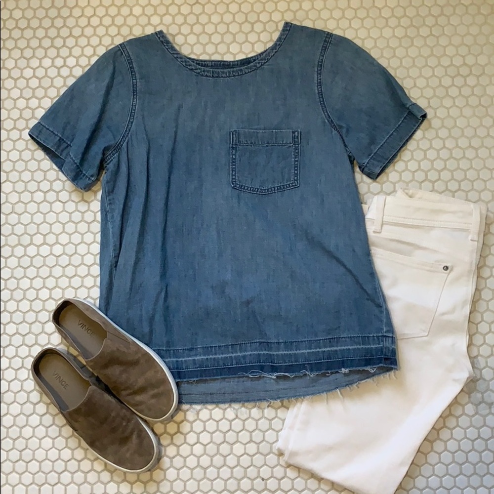 Denim shirt